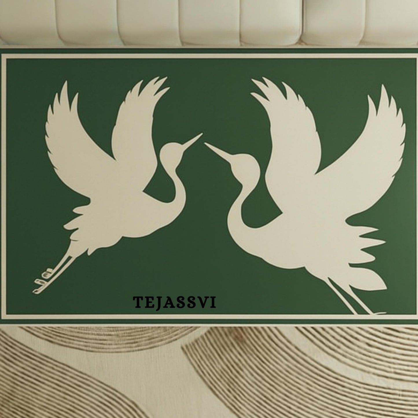 BONE Inlay Coffee Table / Centre Table, Bone Inlay Honeycomb Coffee Table Handmade Bone Inlay Modern Pattern Furniture