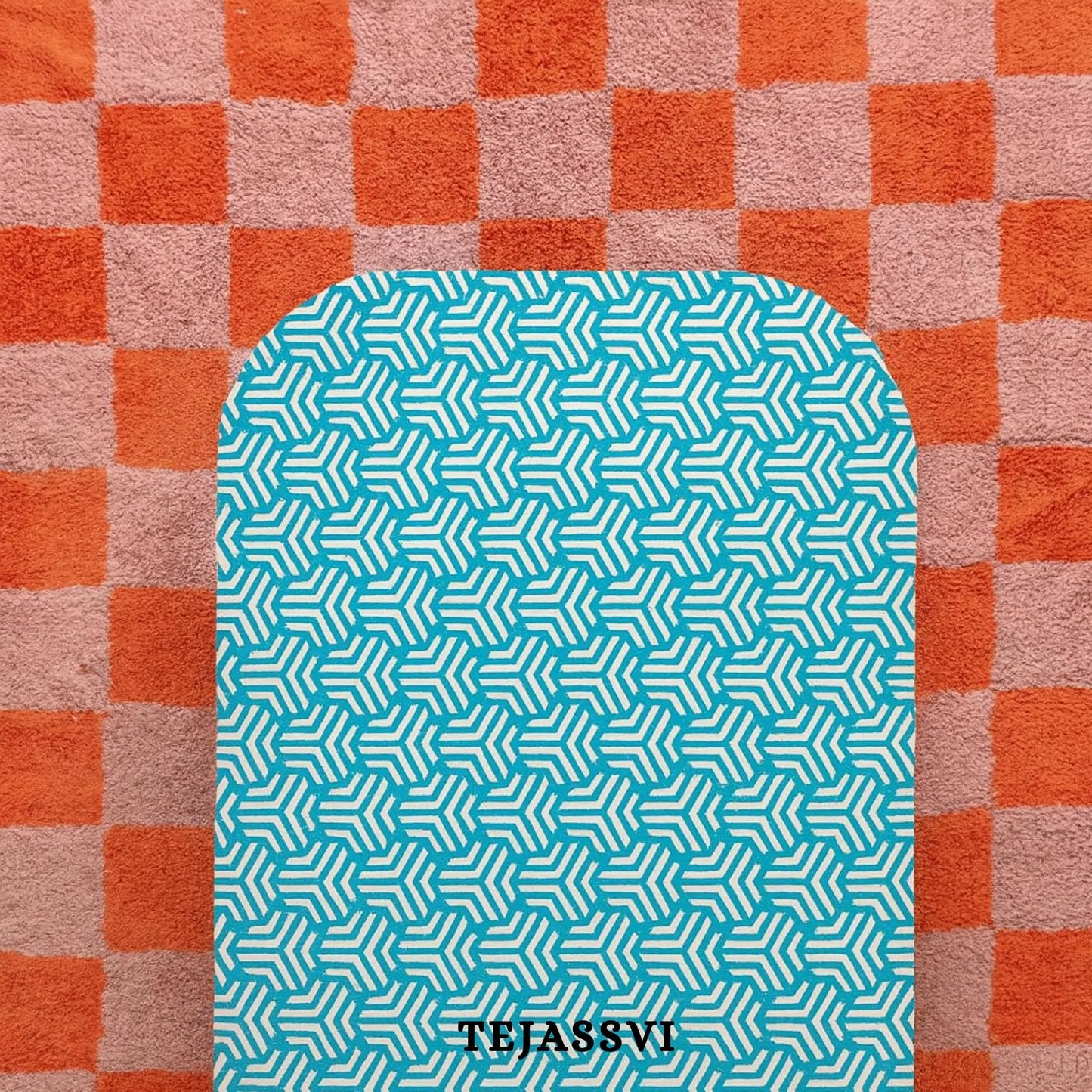 BONE Inlay Coffee Table / Centre Table, Bone Inlay Honeycomb Coffee Table Handmade Bone Inlay Modern Pattern Furniture