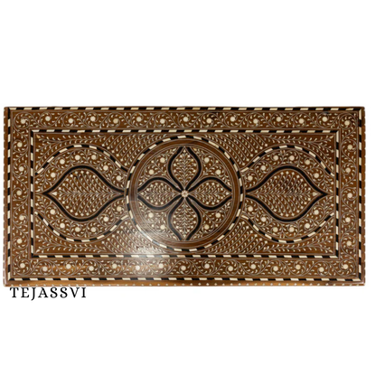 Handmade Wood Bone Inlay Modern Sideboards / Wood Bone Inlay Console | Wood Bone Inlay Cabinet With 2 Drawer & 2 Door Furniture  | Wooden Sideboards | Luxury Furniture.