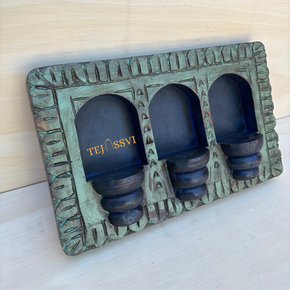 Handmade Rajasthani Jharokha Wall Art: Carved Wood Décor / wooden Rajasthani jharokha wall décor frame .