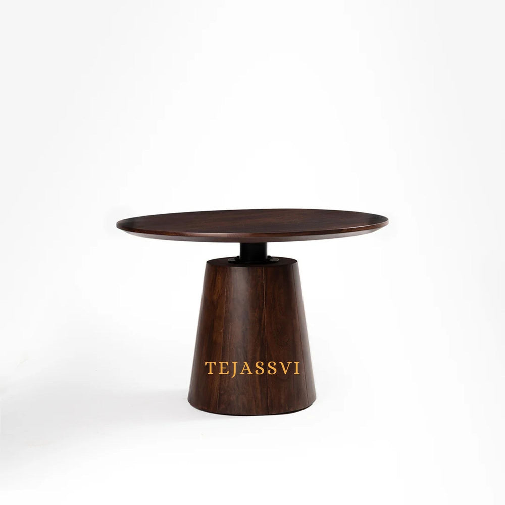 Handmade Wooden Coffee Table for Livingroom / Handmade Round Coffee Table / Luxury Furniture / Wooden Center Table.