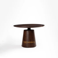 Handmade Wooden Coffee Table for Livingroom / Handmade Round Coffee Table / Luxury Furniture / Wooden Center Table.