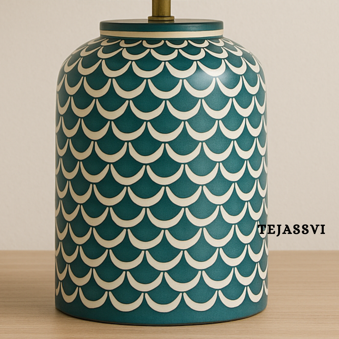 Wooden Bone Inlay Lamp for Bedroom / Bone Inlay Bed Room Lamp / Bedroom Décor Lamp / Handmade Inlay Table Lamp Home Decor Accent Light