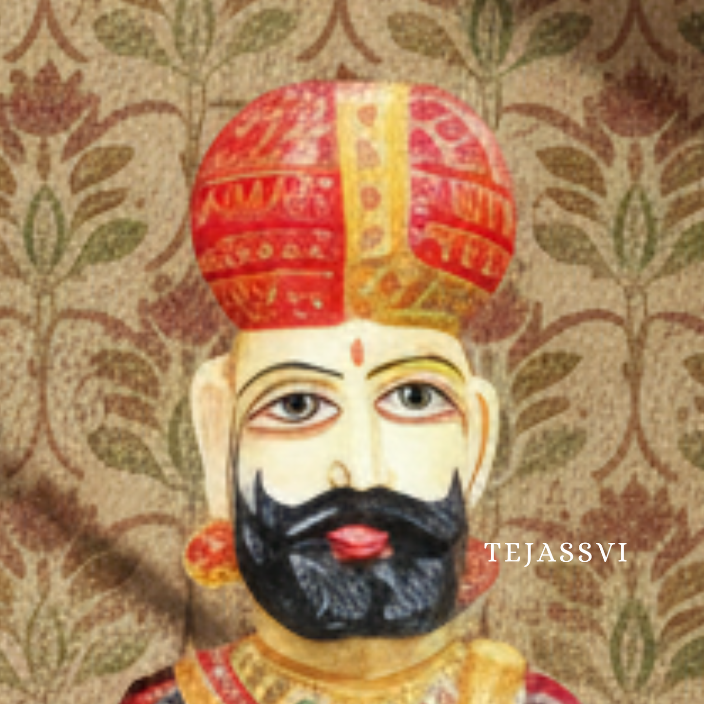 Wooden Hand-Painted Chowkidar Set of 2 / Hand-Painted Rajasthani Wooden Statues /Decorative Painting Chowkidar / Home and Hotel door Chowkidar / Decorative Chowkidar.