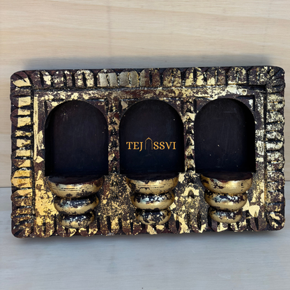 Handmade Rajasthani Jharokha Wall Art: Carved Wood Décor / wooden Rajasthani jharokha wall décor frame .