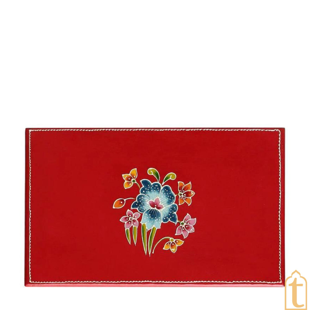 Indian Hand painted Wooden Chest Drawers | Side Table / Chest of Drawers for Living Room | Traditional Side hand-painted Table with Drawers.