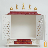 Handcrafted Wooden Temple: Pooja Ghar Mandir for Home Decor