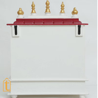 Handcrafted Wooden Temple: Pooja Ghar Mandir for Home Decor