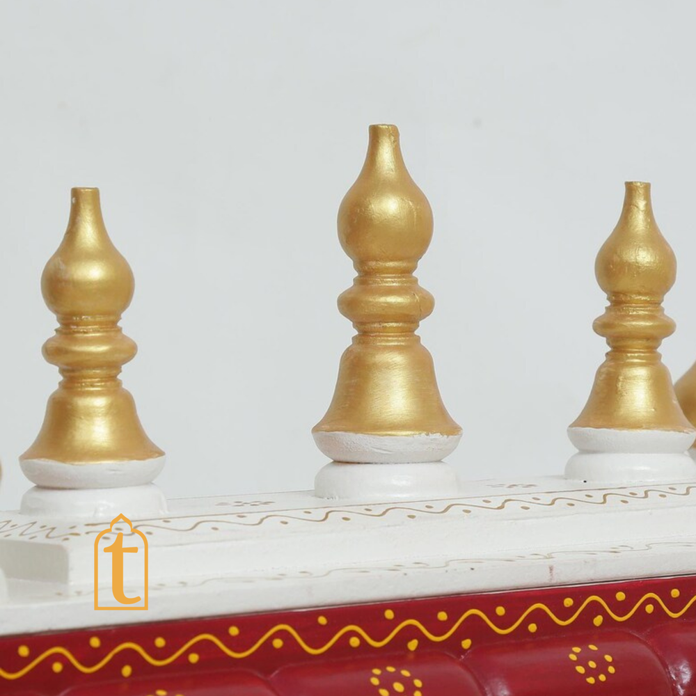 Handcrafted Wooden Temple: Pooja Ghar Mandir for Home Decor