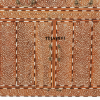 Handmade Wood Bone Inlay Modern Sideboards / Wood Bone Inlay Console | Wood Bone Inlay Cabinet With 2 Drawer & 2 Door Furniture  | Wooden Sideboards | Luxury Furniture.