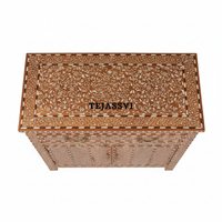 Handmade Wood Bone Inlay Modern Sideboards / Wood Bone Inlay Console | Wood Bone Inlay Cabinet With 2 Drawer & 2 Door Furniture  | Wooden Sideboards | Luxury Furniture.