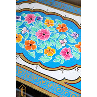 Beautiful Artistic Painted Living Room Decorative Wooden Wardrobe,Painted Cabinet,Home Decors Sideboard,Luxury Painted Cupboard,Nightstands.