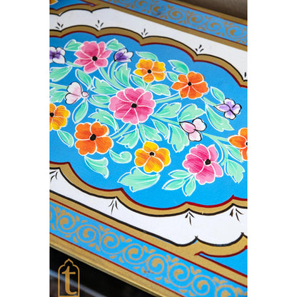 Beautiful Artistic Painted Living Room Decorative Wooden Wardrobe,Painted Cabinet,Home Decors Sideboard,Luxury Painted Cupboard,Nightstands.