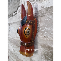 Wooden Horse Head for Wall Hanging and Solid Wood Décor Horse and Statue Décor