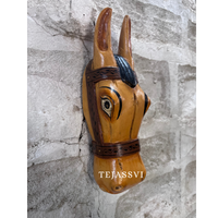 Wooden Horse Head for Wall Hanging and Solid Wood Décor Horse and Statue Décor