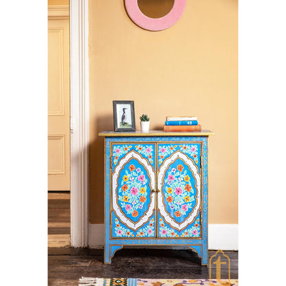 Beautiful Artistic Painted Living Room Decorative Wooden Wardrobe,Painted Cabinet,Home Decors Sideboard,Luxury Painted Cupboard,Nightstands.