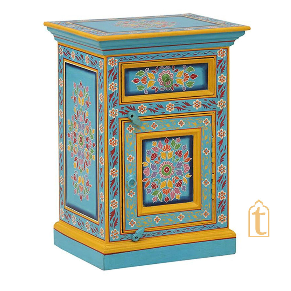 Handmade Modern Stylish Classy Central Drawer Table / Living Room Decorative Luxury Bedside Table / Night Lamp stand Table / Handicraft Table.