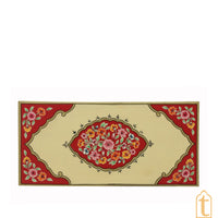 Hand-painted Wooden Chest of Drawers | Side Table | Chest of Drawers for Living Room / Traditional Side Table with Drawers / Wooden Furniture.