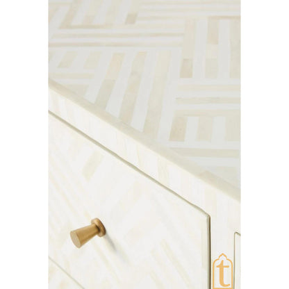 Bone Inlay Sideboard, Wooden Bone inlay 9 Drawer Dresser, Bone Inlay Chest of 9 Drawer, Bone inlay Buffet, Large Dresser, Storage Unit.