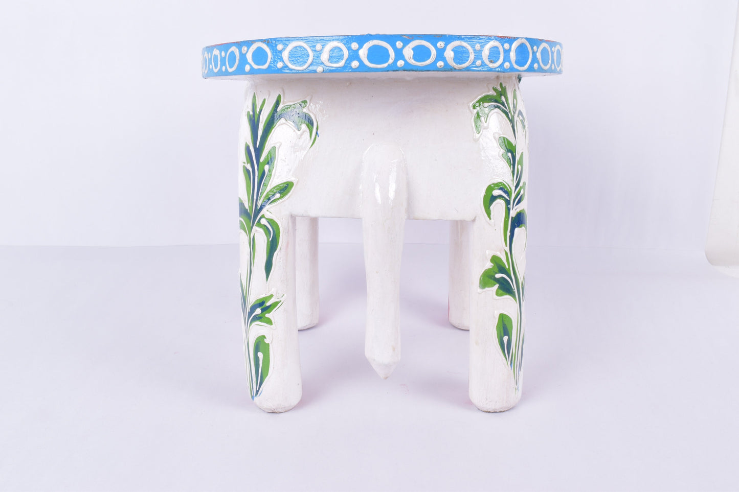 Wooden Elephant Stool | Animal Footstool | Elephant Stool | Small Wooden Bench Stool | Olifant Krukje | Indian Stool | Elephant Footstool