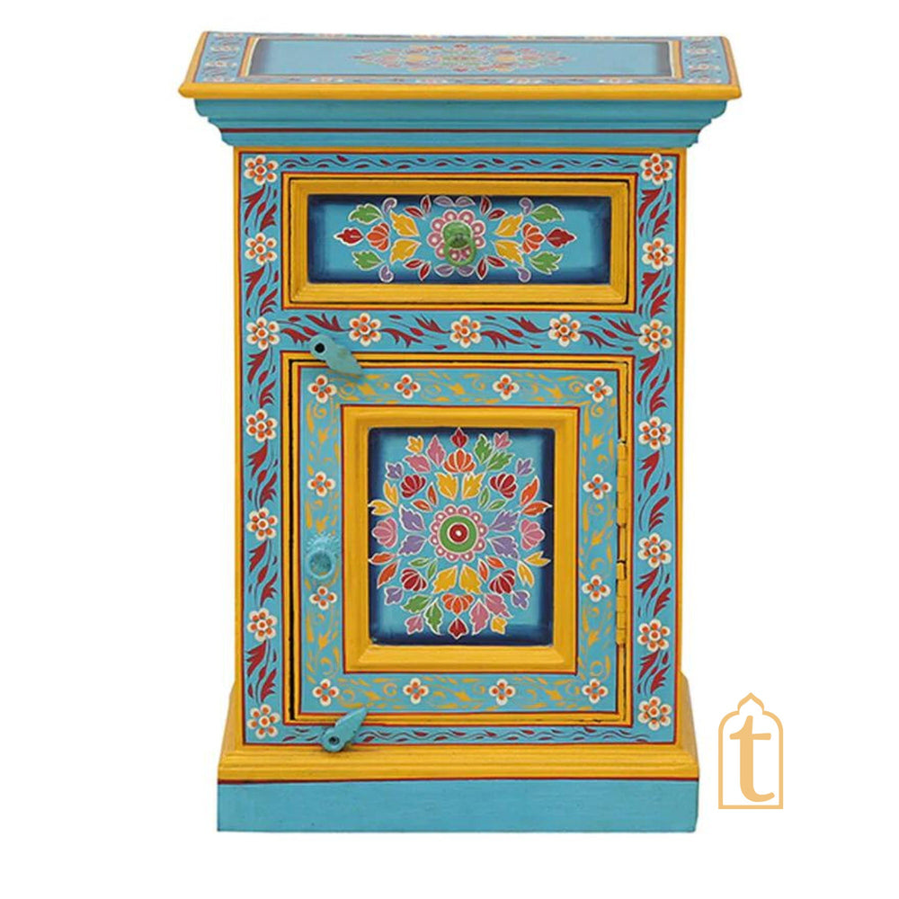 Handmade Modern Stylish Classy Central Drawer Table / Living Room Decorative Luxury Bedside Table / Night Lamp stand Table / Handicraft Table.