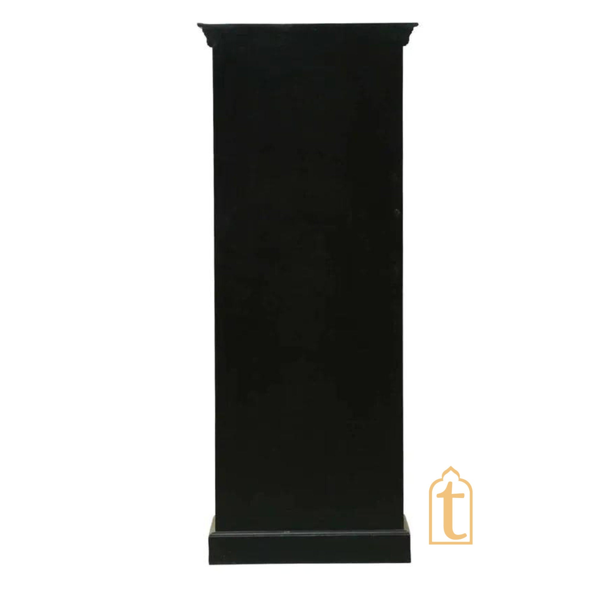 Indian Hand painted Solid Wooden Bookshelf In Red Color Book self with Storage Cabinet / Indian Hand Painted Wooden Side Boards / Wooden Cabinet.