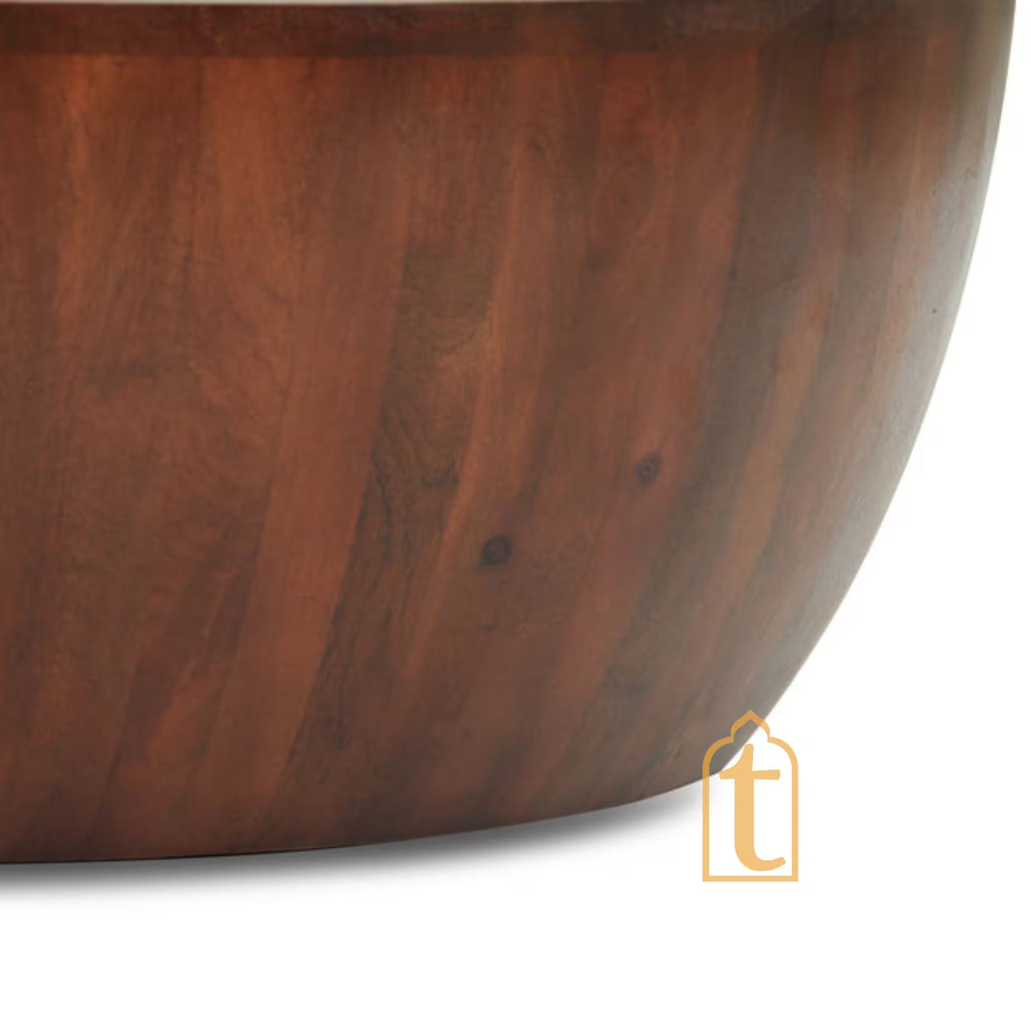 ROUND COFFEE TABLE for Living Area wooden drum table Home Decor Handmade Wooden Barrel Shape Cocktail Table Indian Handcrafted Art .