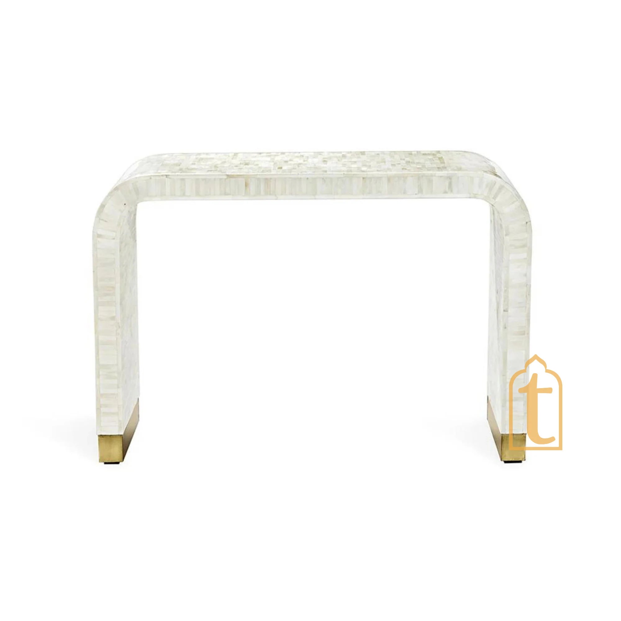 Bone Inlay Console Table / Hall-Way Entry Table / Bone Inlay Side Table / Modern Side Table / Bone Inlay Centre Table / Waterfall Side Table.