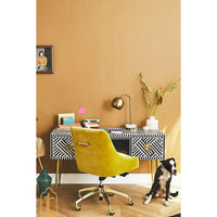 Bone inlay Work Desk | Laptop table | Console Table | Home and Office Furniture / Bone Inlay laptop Table / Wooden Furniture.