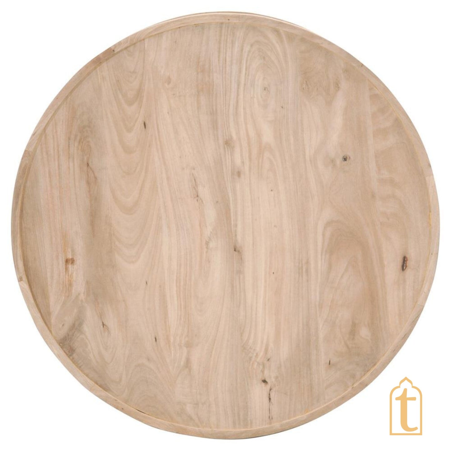 Wooden Crafted Artistic Carved Central Drum Table,Rustic Furniture Table,Indian Vintage Table,Beautiful Cocktail Table,Side Cutting Table