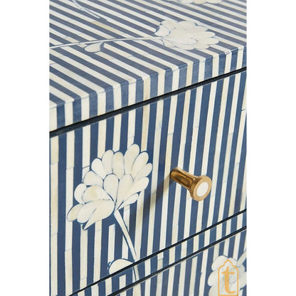 Bone Moroccan Inlay 6 Drawers Chest of Drawers, Bone Inlay Drawers Dresser, Bone Inlay Chest of Drawers, Bone Inlay Furniture Sideboard Unit