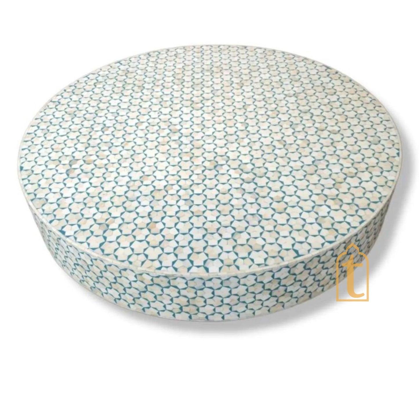 Wooden  Modern Striped Pattern Coffee Table/Bone Inlay Wooden Coffee Table/Wooden Furniture/Rectangle CoffeeTable/Bone Inlay Cocktail Table