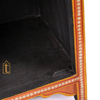 Wooden Indian Beautiful Drawer Side Table / Indian Chest Table / Hand Painted Furniture / Cabinet / Bedside / Side Décor.
