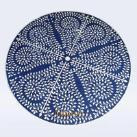 Bone Inlay Round Coffee Table / Round Centre Table / Bone Inlay Round Coffee Table / Handmade Bone Inlay Modern Pattern Furniture Cocktail Table.