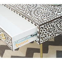 Wood Inlay Coffee Table / wood Inlay Coffee Table / Coffee Table / Floral Design Centre Table / wood Inlay Cocktail Table