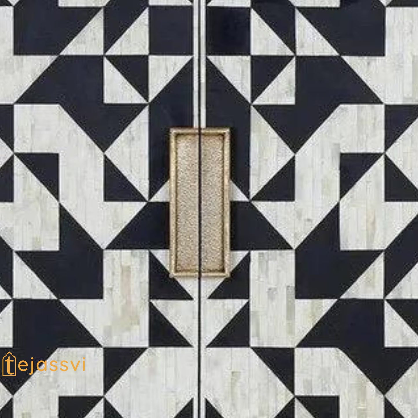 Handmade Bone Inlay luxury Bar cabinet | Storage Unit and Table | Beer Storage Furniture