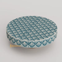 Bone Inlay Round Coffee Table / Round Centre Table / Bone Inlay Round Coffee Table / Handmade Bone Inlay Modern Pattern Furniture Cocktail Table.