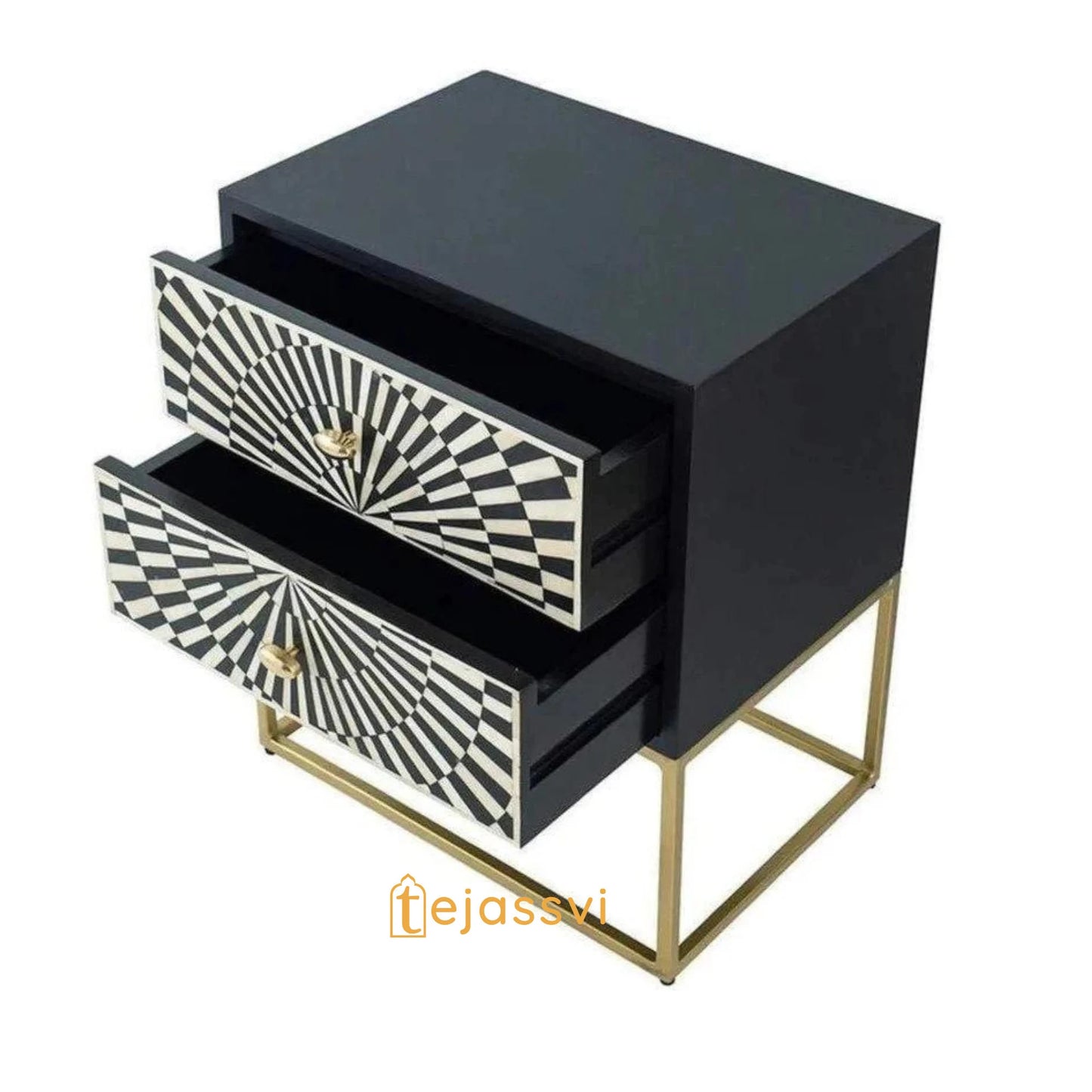 Handmade Bone Inlay Sideboard: Indian Luxury Buffet Table, Media Console/ bone inlay luxury furniture .