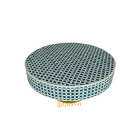 Bone Inlay Round Coffee Table / Round Centre Table / Bone Inlay Round Coffee Table / Handmade Bone Inlay Modern Pattern Furniture Cocktail Table.