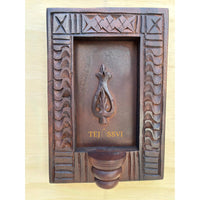 Handmade Rajasthani Jharokha Wood Wall Art Ethnic Carved Indian Décor / Wooden Frame / Wooden Hand Carving Jharokha Frame for Home Décor.