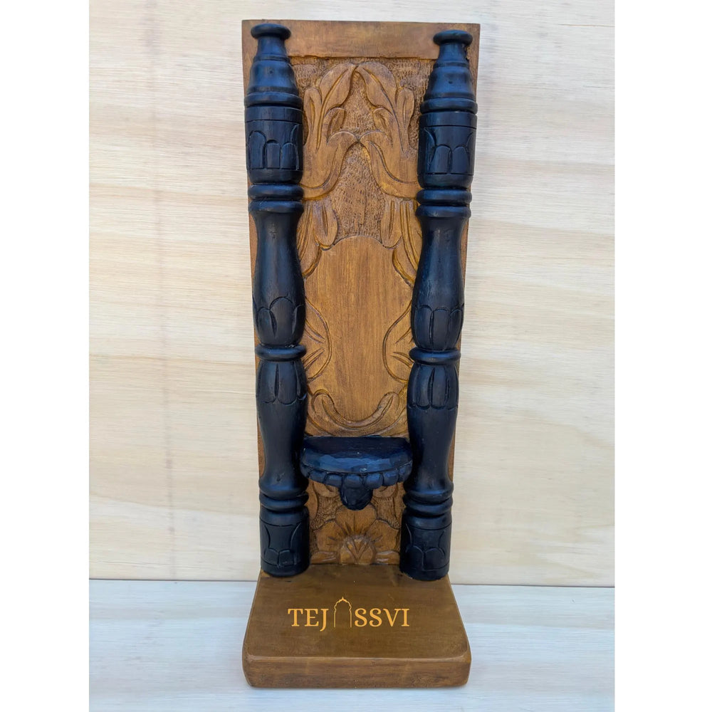 Handmade Rajasthani Jharokha Wall Art: Carved Wood Picture Frame / wooden frame / wooden jharokha frame for wall décor.