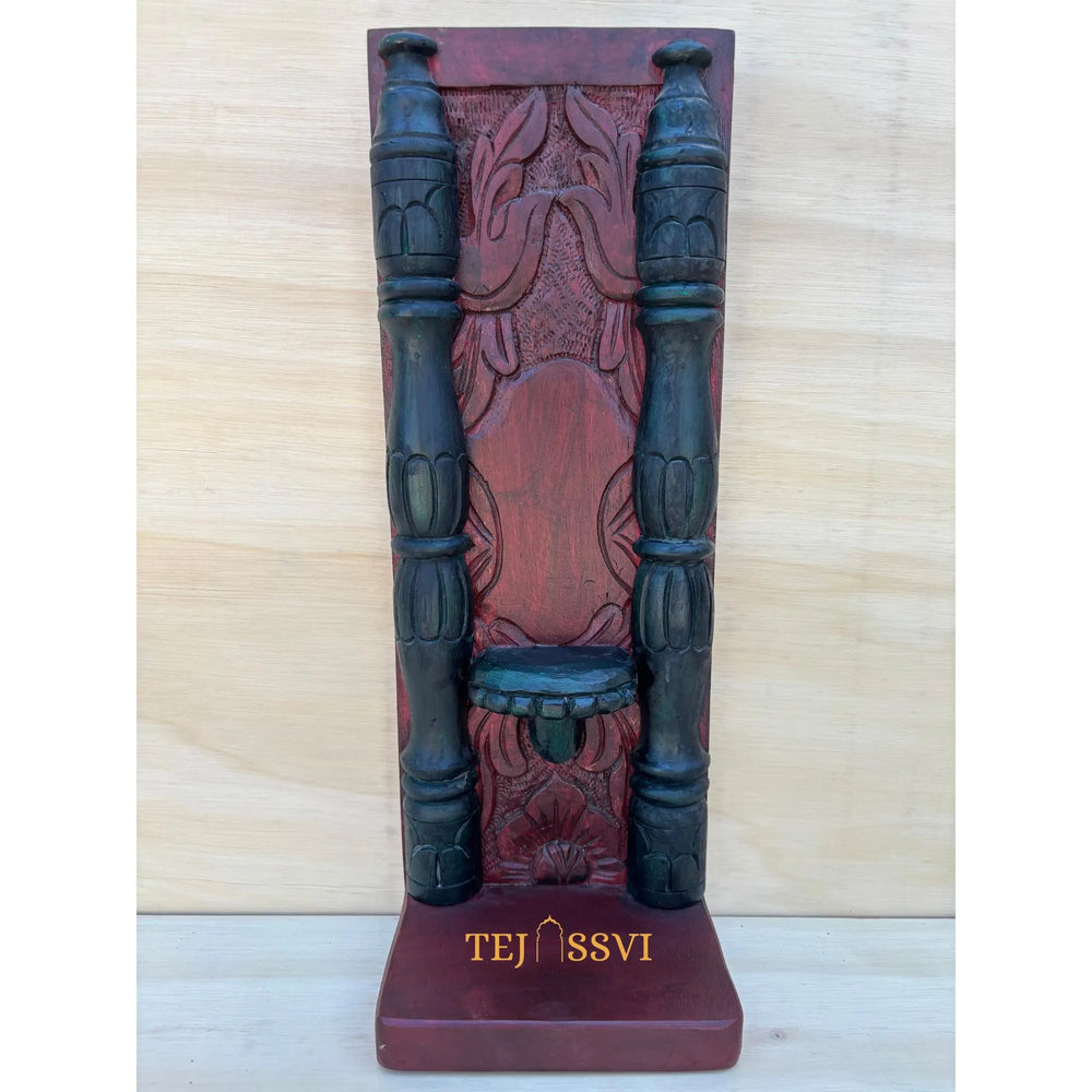 Handmade Rajasthani Jharokha Wall Art: Carved Wood Picture Frame / wooden frame / wooden jharokha frame for wall décor.