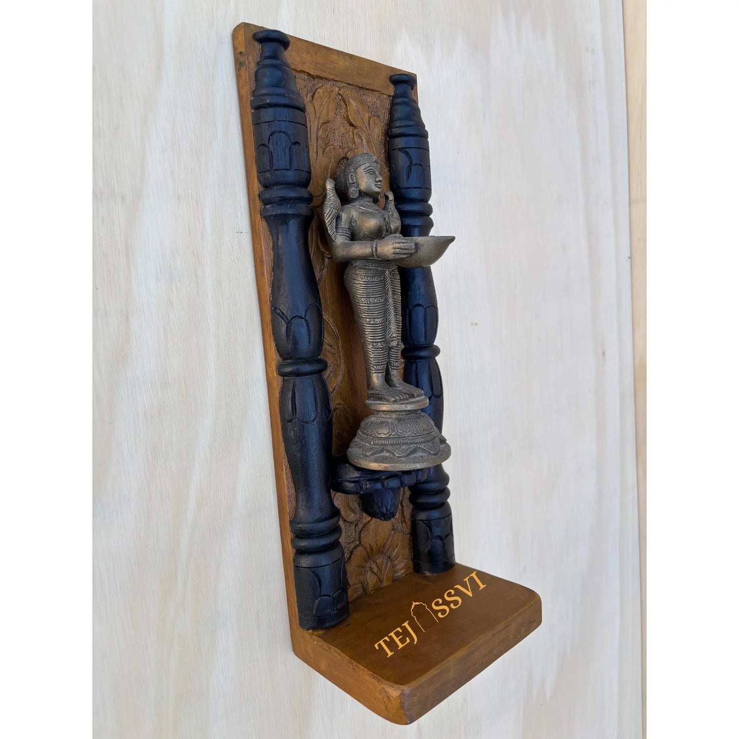 Handmade Rajasthani Jharokha Wall Art: Carved Wood Picture Frame / wooden frame / wooden jharokha frame for wall décor.