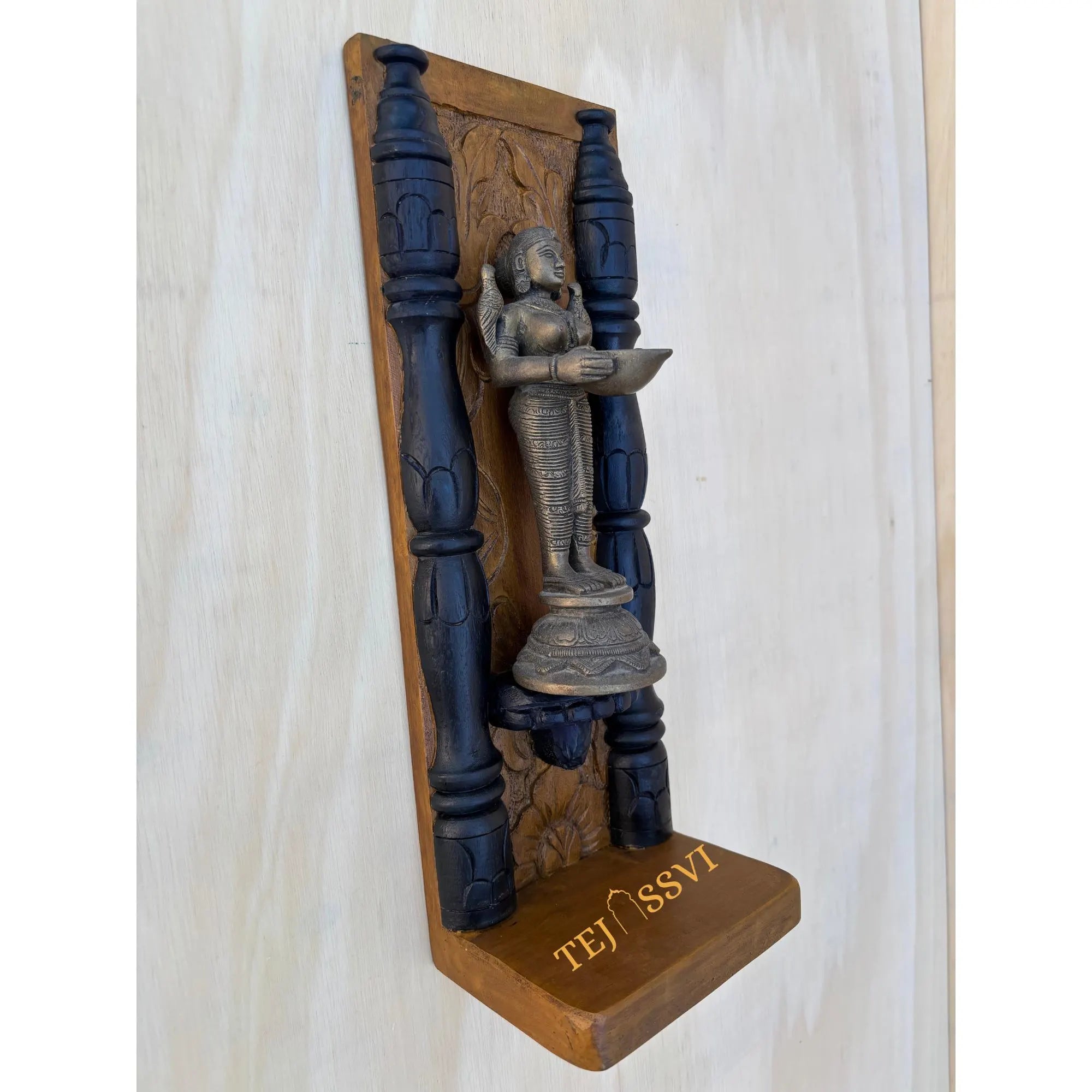 Handmade Rajasthani Jharokha Wall Art: Carved Wood Picture Frame / wooden frame / wooden jharokha frame for wall décor.