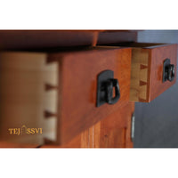 Indian Natural Wooden Cabinet / Side Storage / Cabinet | Bedside, Side Table, Natural Wooden Big Cabinet/ Vintage Cabinet/Arts and Crafts .