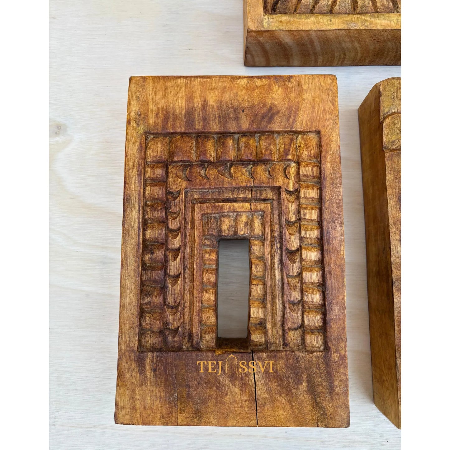 Handmade Rajasthani Jharokha Wall Art: Carved Wood Picture Frame / Handcrafted wall hanging jharokha  frame .