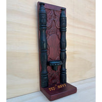 Handmade Rajasthani Jharokha Wall Art: Carved Wood Picture Frame / wooden frame / wooden jharokha frame for wall décor.