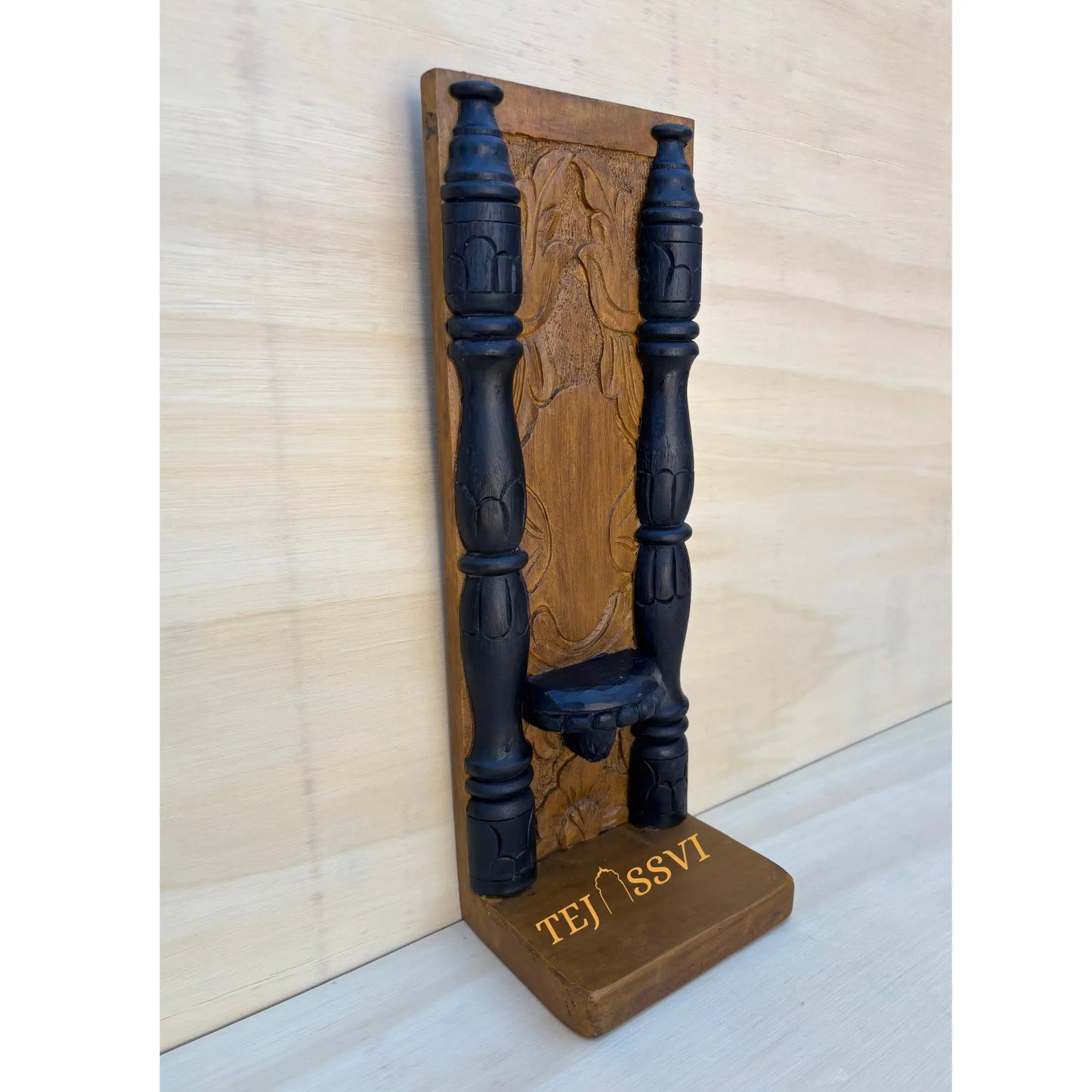 Handmade Rajasthani Jharokha Wall Art: Carved Wood Picture Frame / wooden frame / wooden jharokha frame for wall décor.