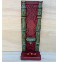 Handmade Rajasthani Jharokha Wall Art: Carved Wood Picture Frame / wooden frame / wooden jharokha frame for wall décor.