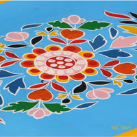 Indian Floral Designed Side Storage / Big Cabinet / Hand Painted Furniture / Wooden Big Cabinet / Living Room Furniture.